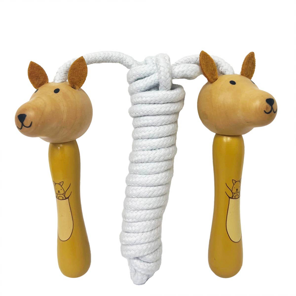 ToysLink - Vente Jouet en bois – enfant - Corde à sauter en bois pour koalas et kangourous2
