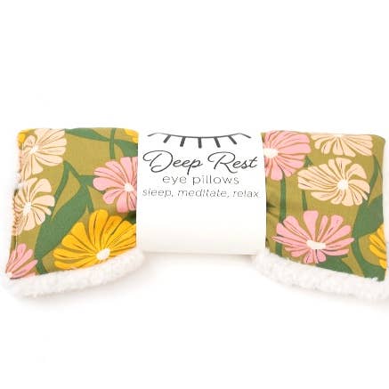 Deep Rest Eye Pillow | New Vintage Daisy for wholesale by Little Man