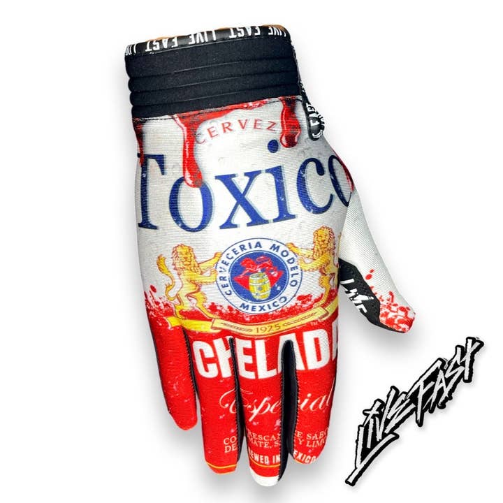 Live Fast Gear – Großhandel Handschuhe – Herren – Modelo Toxico Live Fast Motocross-Handschuhe