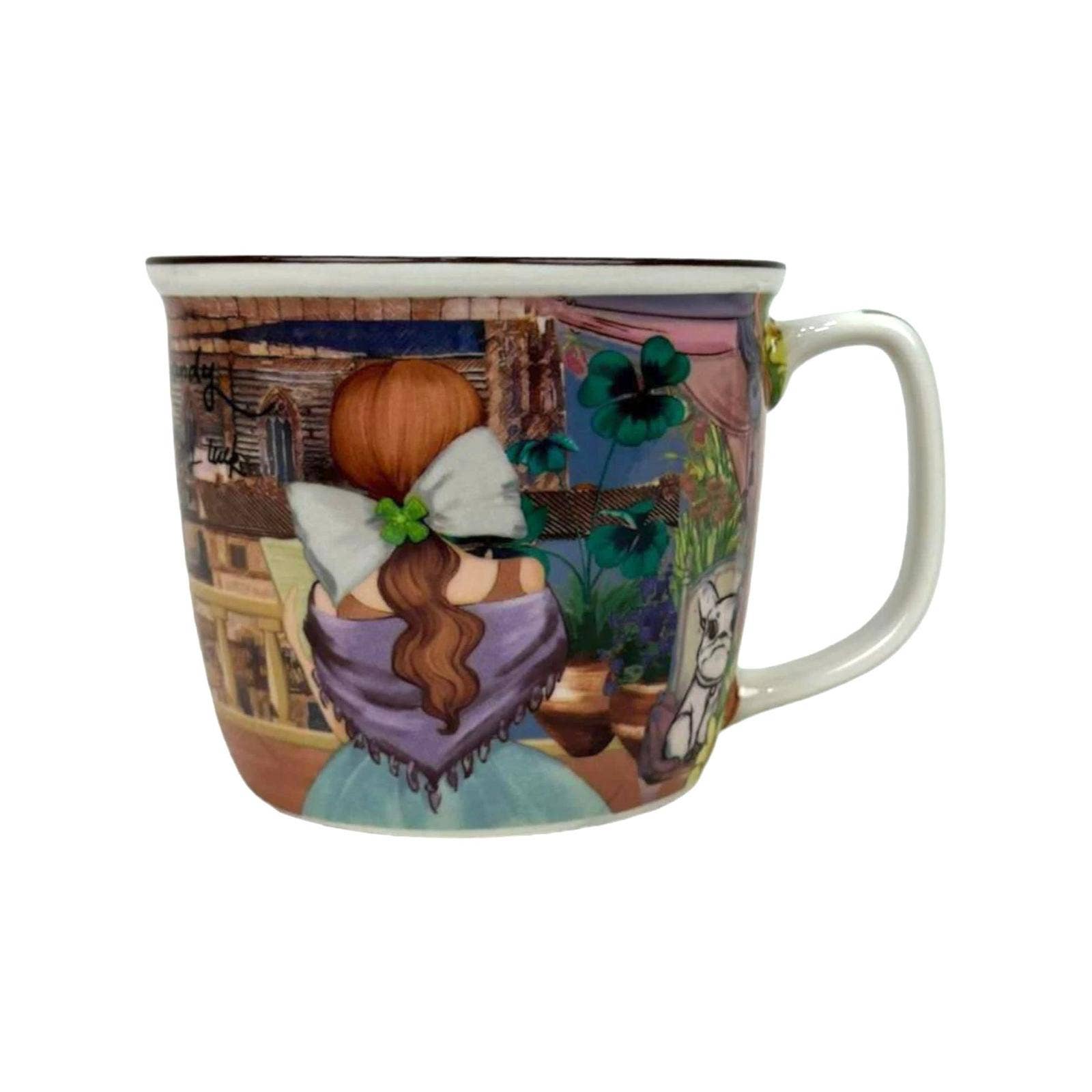 multicolore Tazza in ceramica da donna della collezione Sweet Candy in vendita all'ingrosso su Faire3