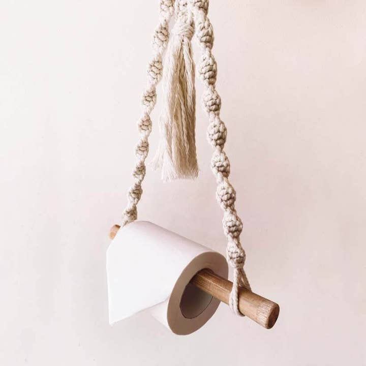 Bali Harvest - Vendita all'ingrosso Supporti per carta igienica - Porta carta igienica in macramè3