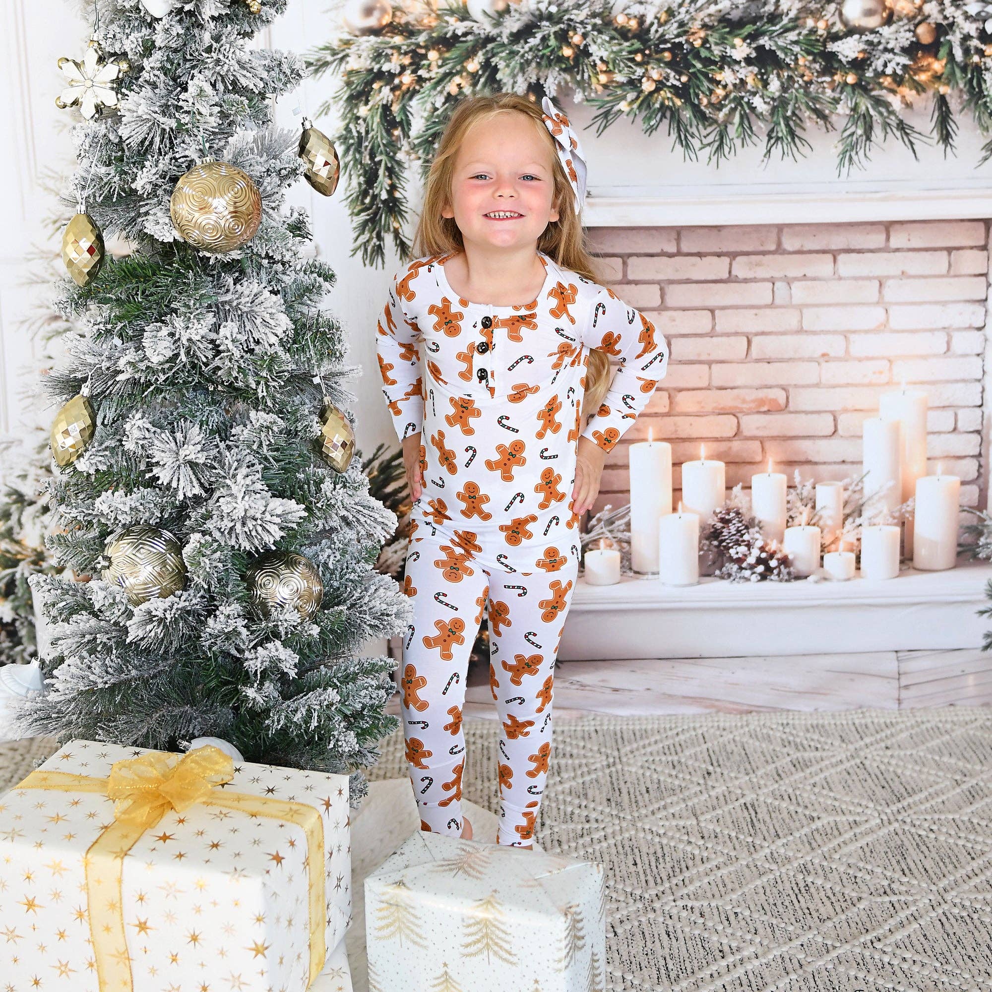 Gigi and Max – Engroshandel Pyjamasæt - Børn – Fritz Peberkage TO-DELS Matchende Julepyjamas1