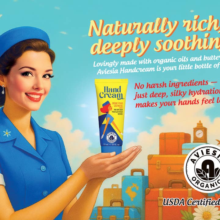 Aviesia Organics - Wholesale Hair/Body Moisturizer - NEW! Aviesia Organics Dry Skin Hand Cream 75ml2