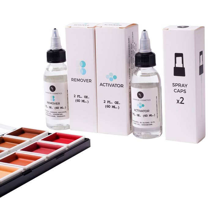 Narrative Cosmetics - Wholesale Face make-up palette - 12 Color Flesh Tone Alcohol Activated Palette9