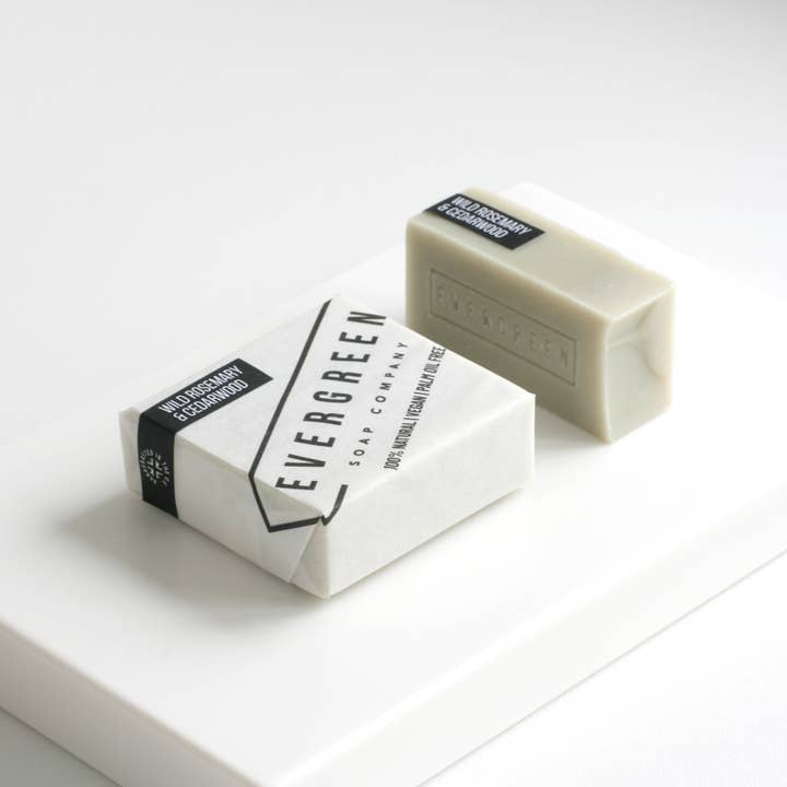 Evergreen Soap Company – wholesale Bar Soap – Wild Rosemary & Cedarwood 100% Natural Soap4