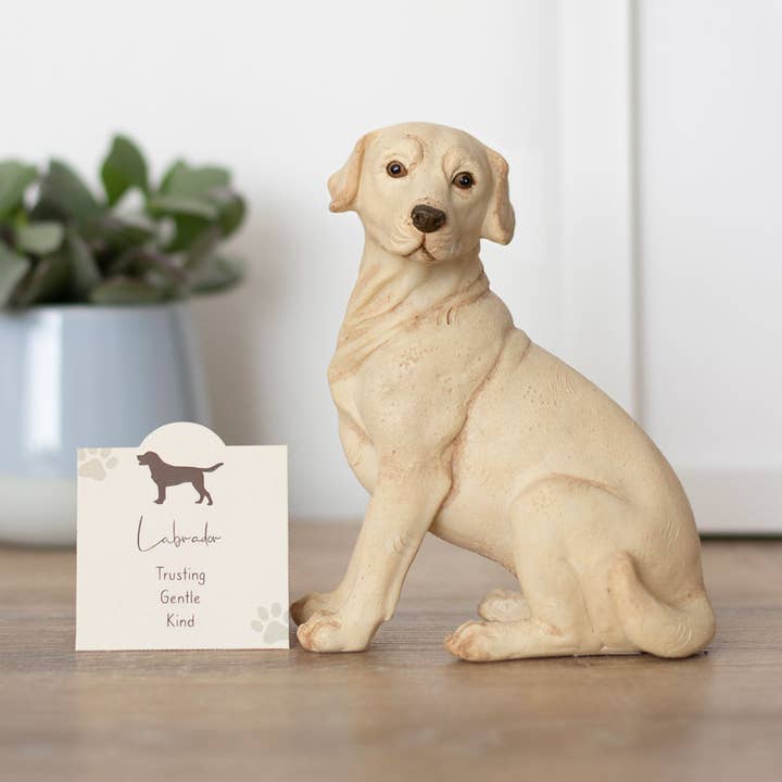 Yellow Labrador Dog Ornament for wholesale by Something Different Wholesale