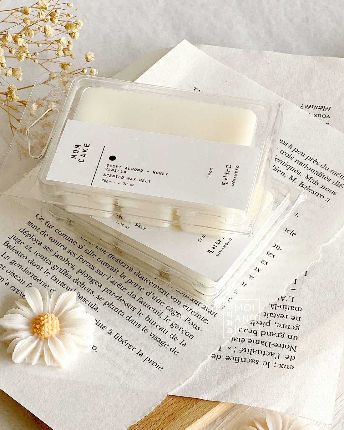 MOI AND KO - Venta al por mayor Ceras perfumadas - Tarta de mamá wax melt2