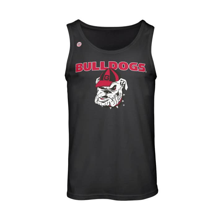 Georgia Bulldogs Men’s Logo Tank for wholesale by Dyme Lyfe