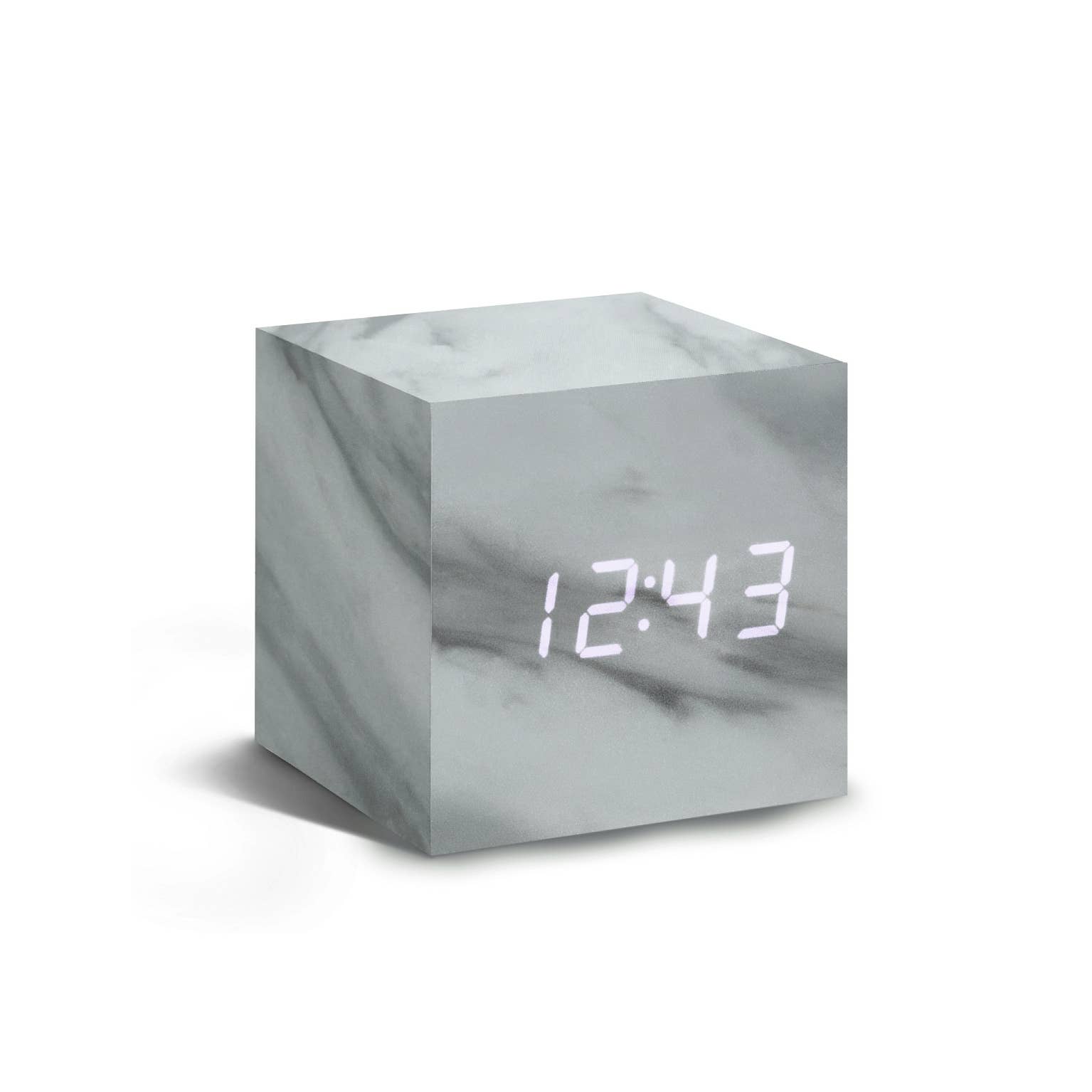 Gingko Design - Vendita all'ingrosso Sveglia - Orologio a cubo con attivazione a schiocchi17