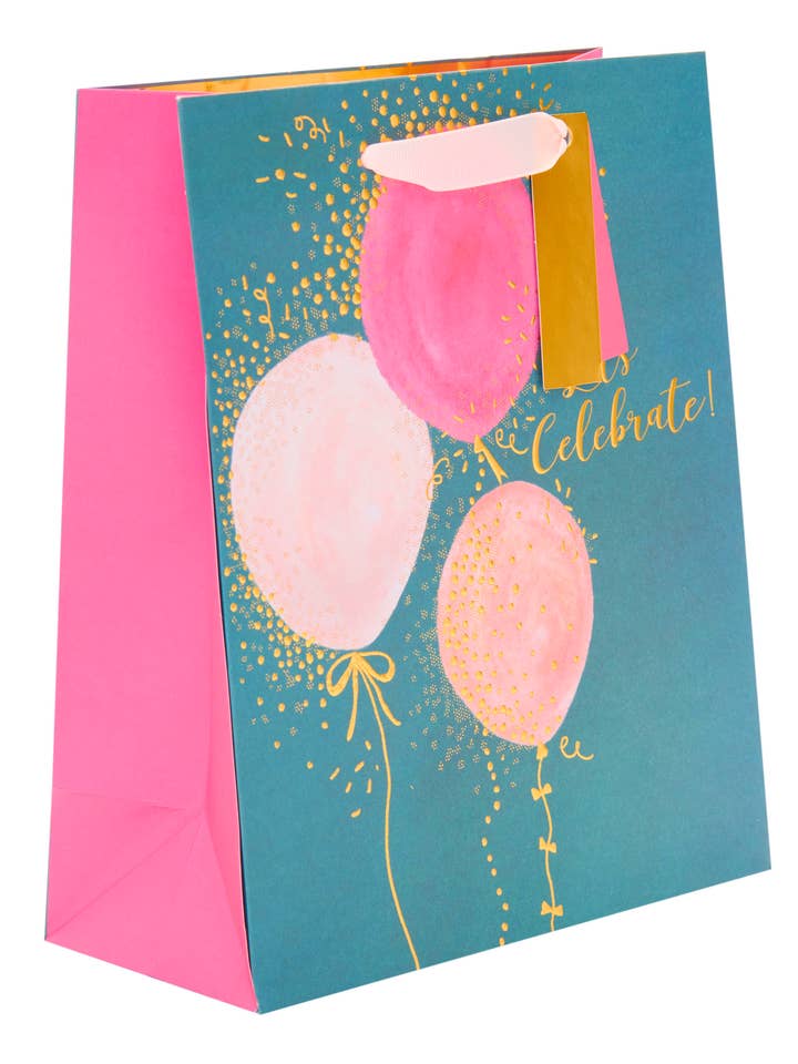 Sac Cadeau Moyen - Design Ballons Wow pour la vente par UK Greetings