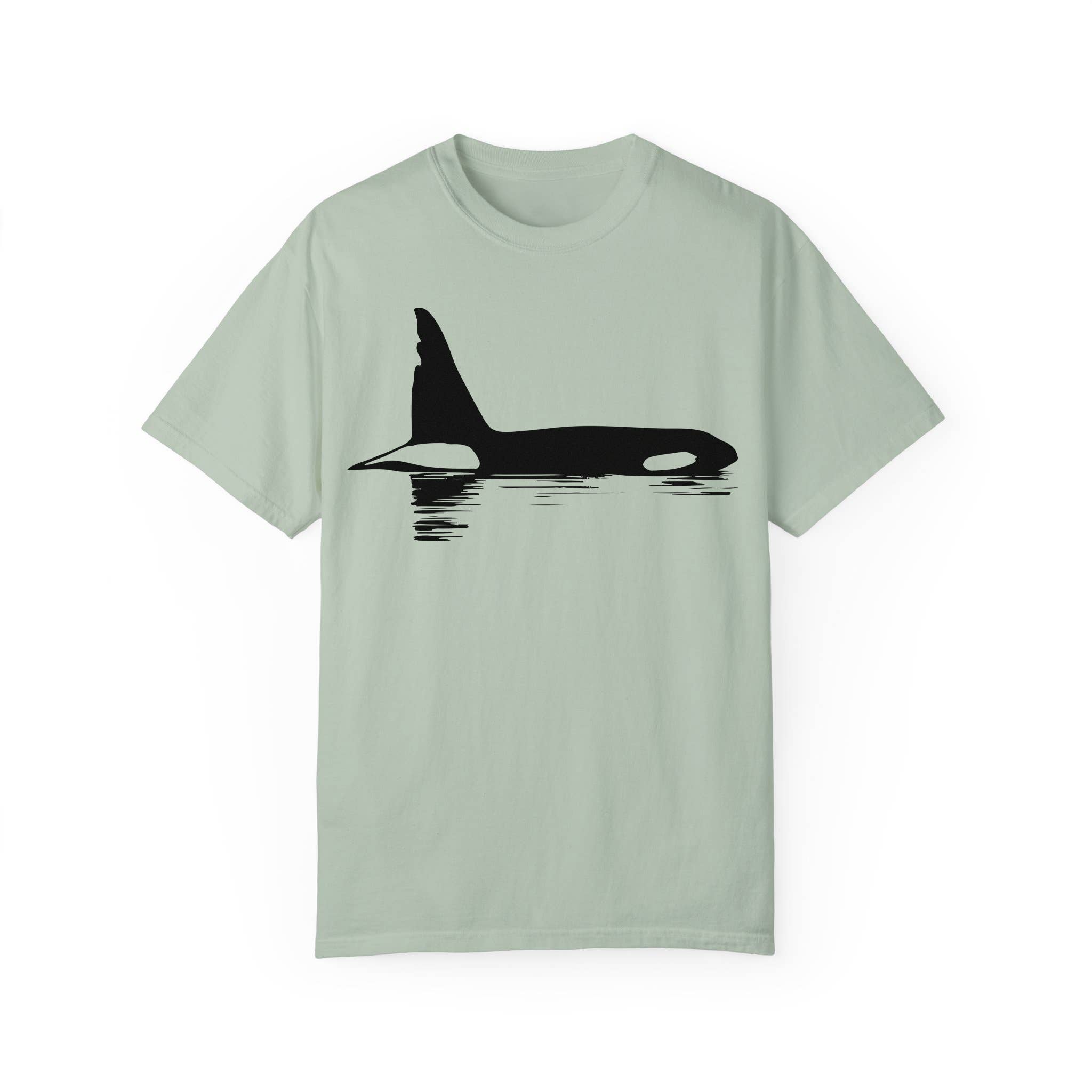 Our Wild Puget Sound – wholesale Screen printed t-shirt – unisex – Chainsaw the Orca Screenprinted T-shirt | Killer Whale Shirt2