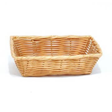 RECTANGULAR POLY BASKET TRAY for wholesale by Bacon Basketware