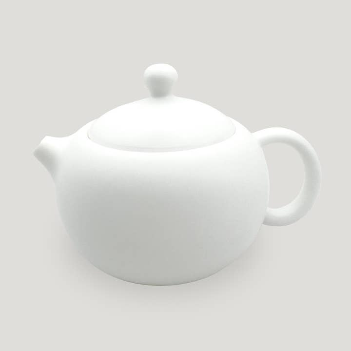 Ivory Dehua Jade Teapot for wholesale by White Noise Tea