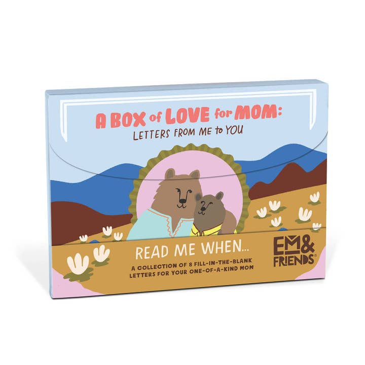 Knock Knock - Wholesale Love Card - A Box of Love for Mom Fill in the Blank Read Me When Letters1