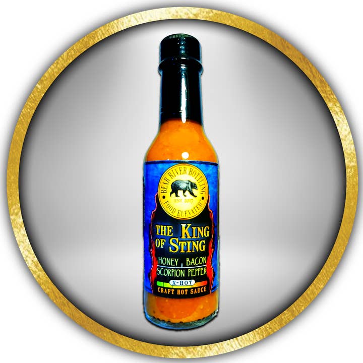 Bear River Bottling - Wholesale Hot Sauce - The King of Sting Hot Sauce0