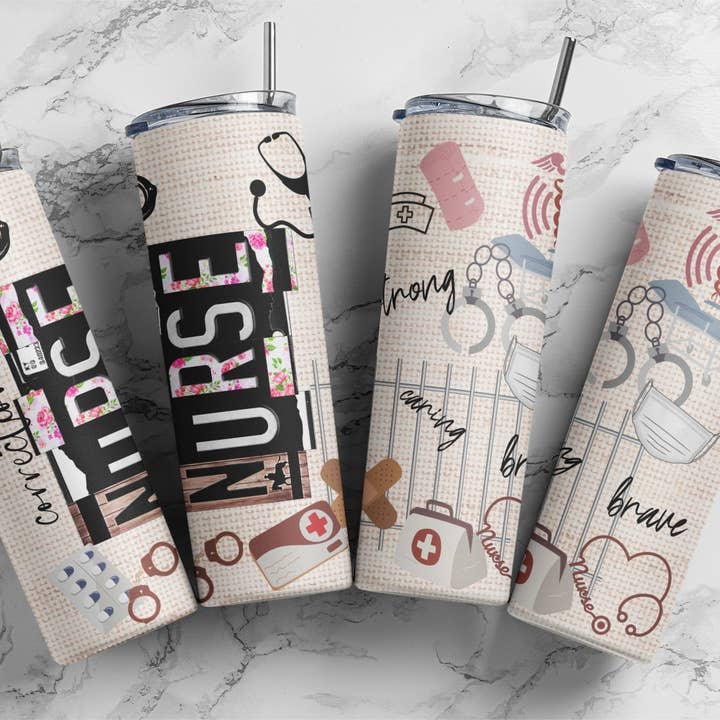 Kriminalvård sjuksköterska | Tumbler för wholesale av Designs by Robyn