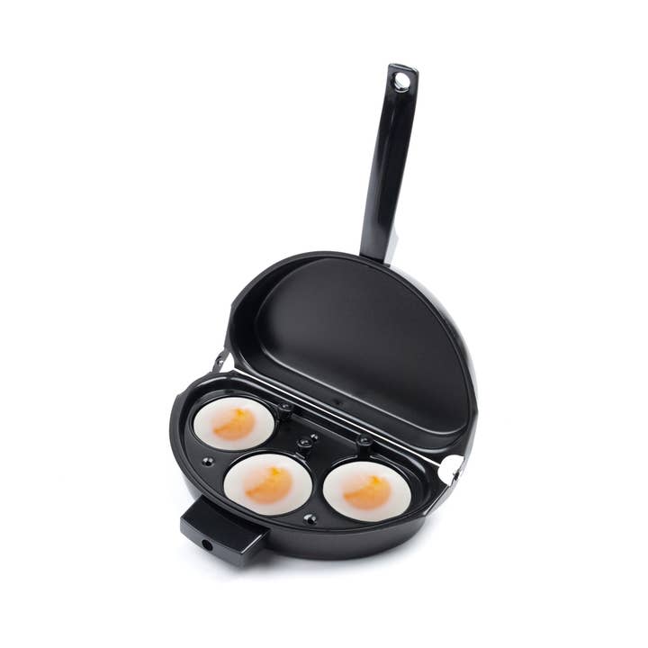 Fox Run Brands - Wholesale Pancake Mix - Fox Run Omelette Pan, Egg Poacher Set, 11.25" x 9.5" x 2.5"