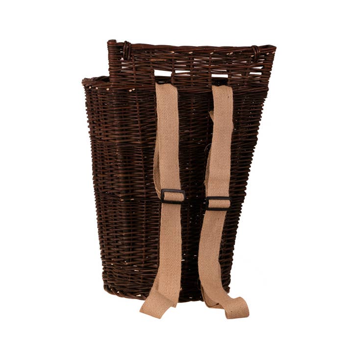 The Wicker Stories – Cesta por atacado – Mochila em Vime Continer Para Colecionar Frutas2