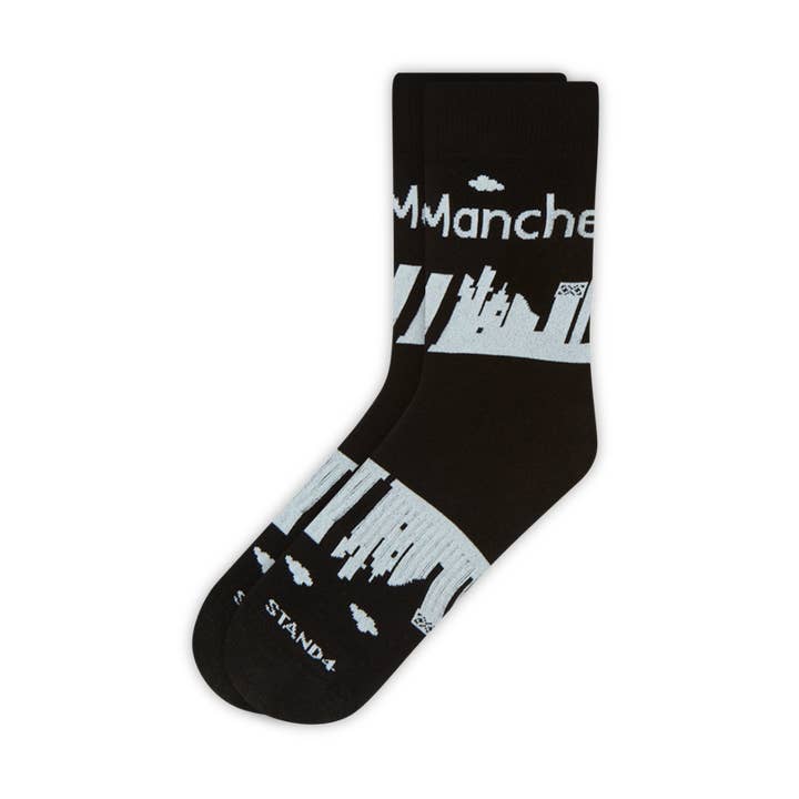 Manchester Skyline Sock for engroshandel hos Stand4 Socks