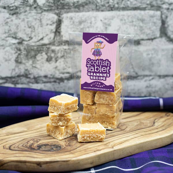 Kilted Fudge Company – wholesale Fudge – Scottish Tablet Granny's original recipe