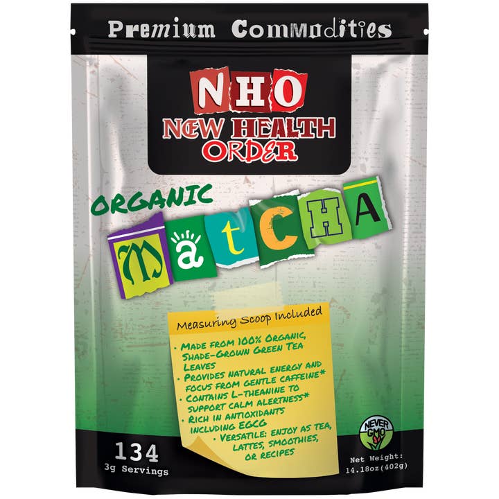 Organic Matcha Green Tea for wholesale by New Health Order
