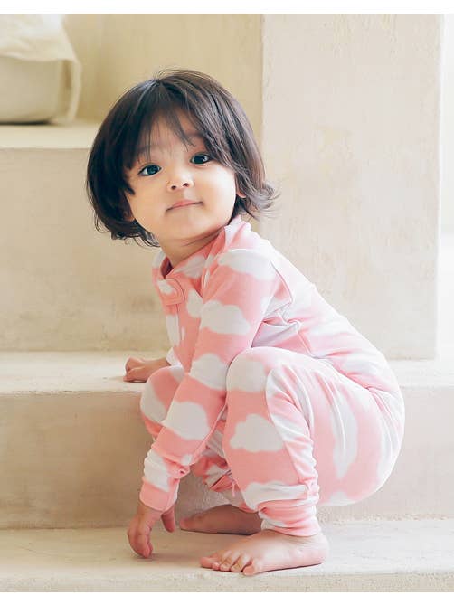 Vaenait Baby - Wholesale Bodysuit (Footed) - Baby - Modal Baby Boys Girls Cloud Baby Footie Onesie41