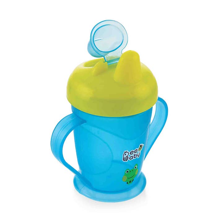 Beebaby - Wholesale Drinking Glass/Cup - Kids & Baby - Beebaby Twin Handle Sipper Double Colour 180ml / 6oz.10