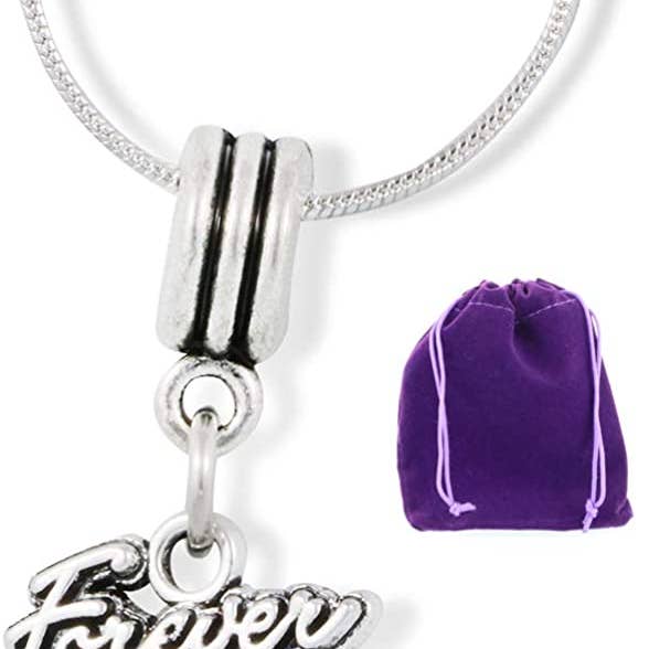 Dave The Bunny - Wholesale Pendant/Charm Necklace - Forever Family Necklace | Necklaces for Women Family or a Family Pendent Necklace that makes Great Family Jewelry for Women and A Family Pendant for Men and Great Jewelry for Mothers or Godmothers