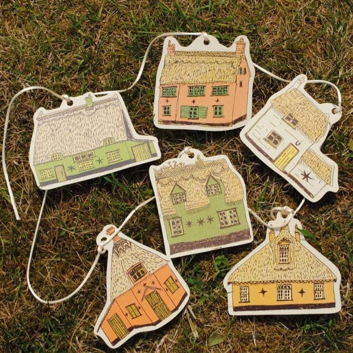 Tulips and Heather - Wholesale Bunting/Garland - Illustrated Paper Garland -Thatched Cottage6