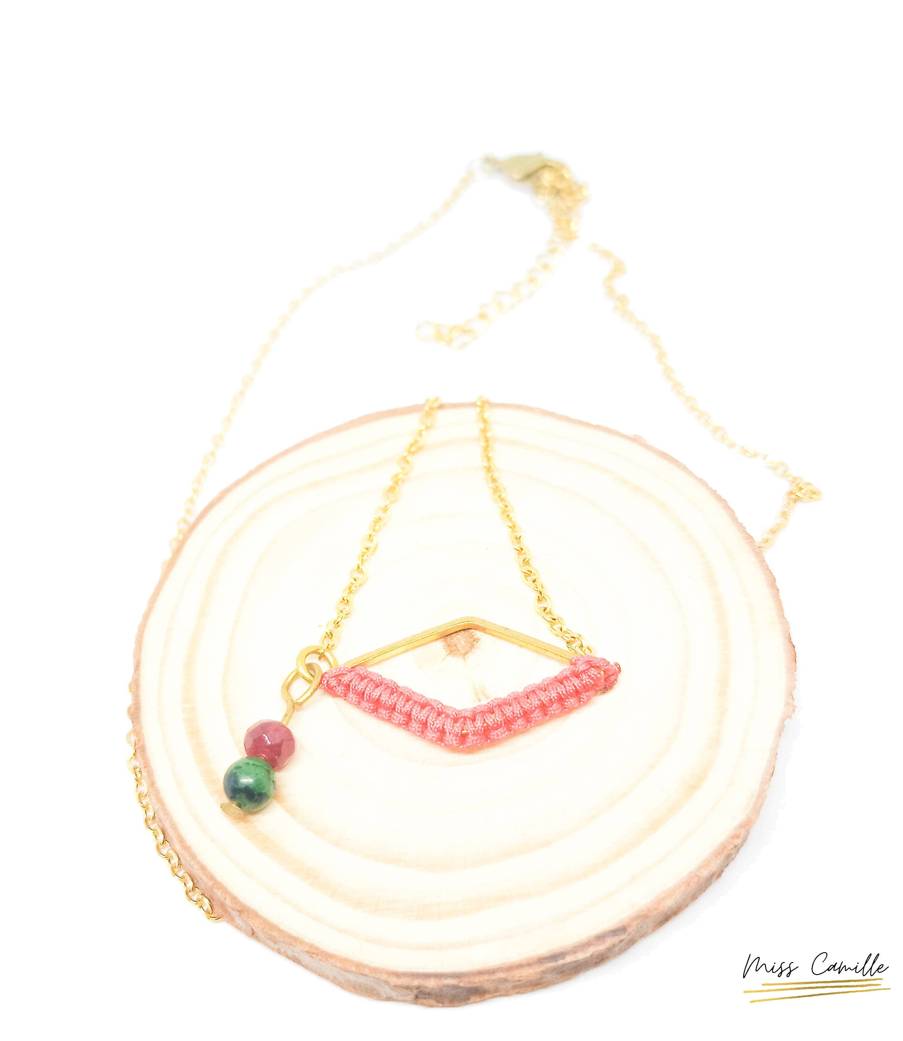 miss camille - Wholesale Pendant/Charm Necklace - Miss Camille “Asma” short diamond necklace7