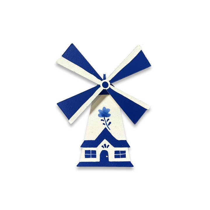 Delft Windmill Magnet for wholesale by Roeda Studio