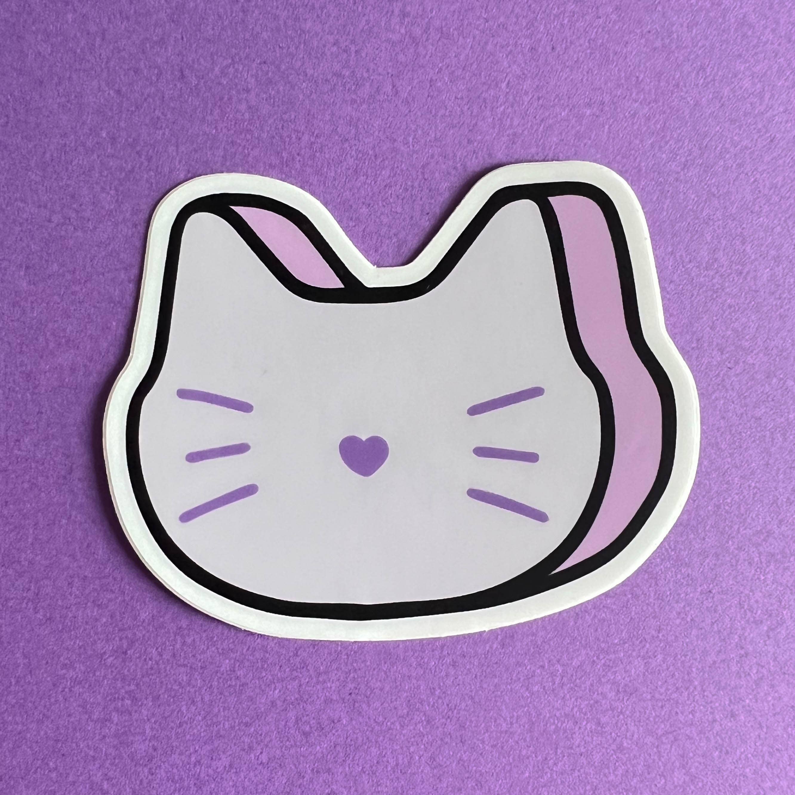 hollymarshmallow - Wholesale Sticker - Marshmallow Cat Sticker2