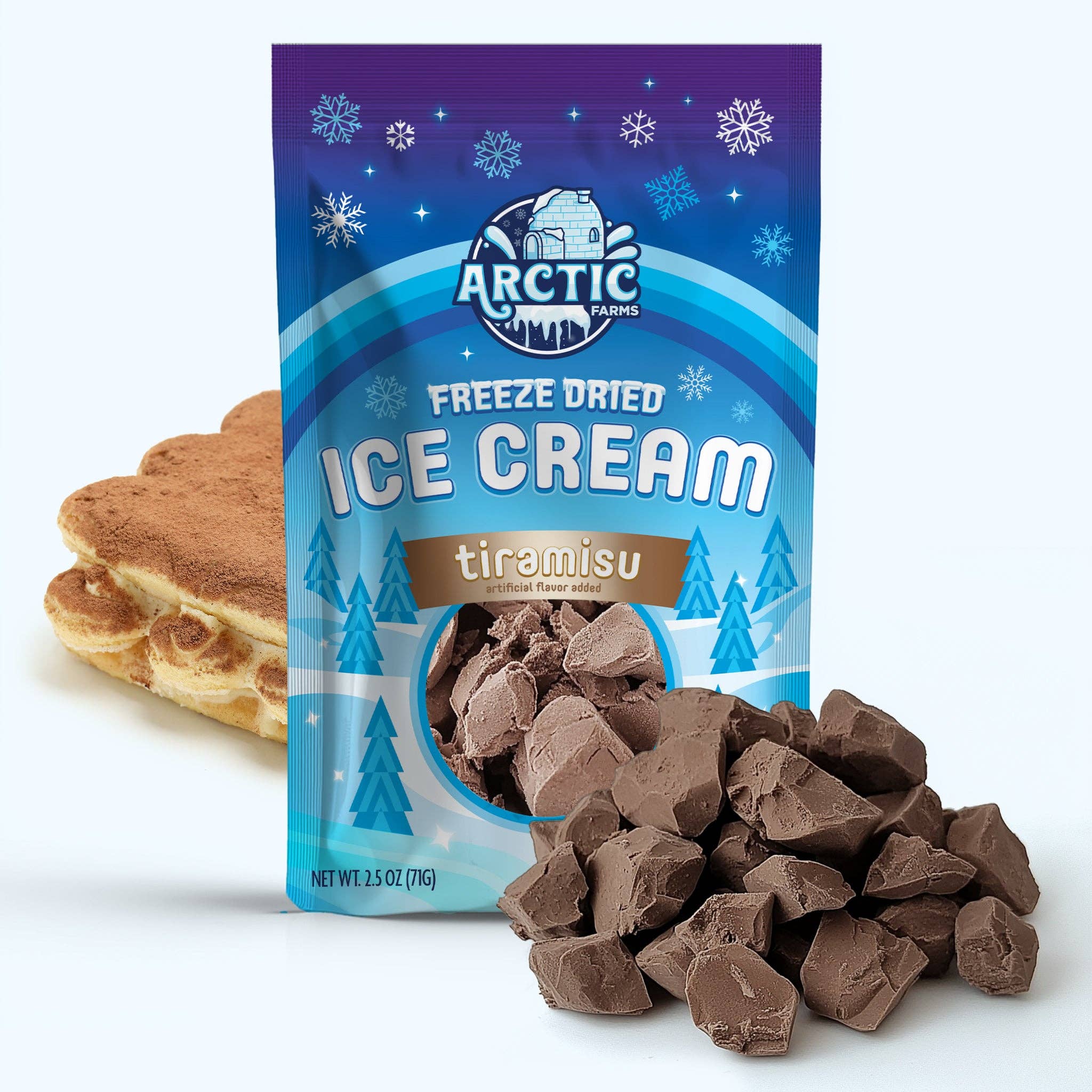 Arctic Farms – Sorvete/gelado por atacado – Gelado Liofilizado Que Não Derrete (Bits) (2,5 oz)29