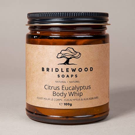 Fouet pour le corps aux agrumes pour la vente par Bridlewood Soaps