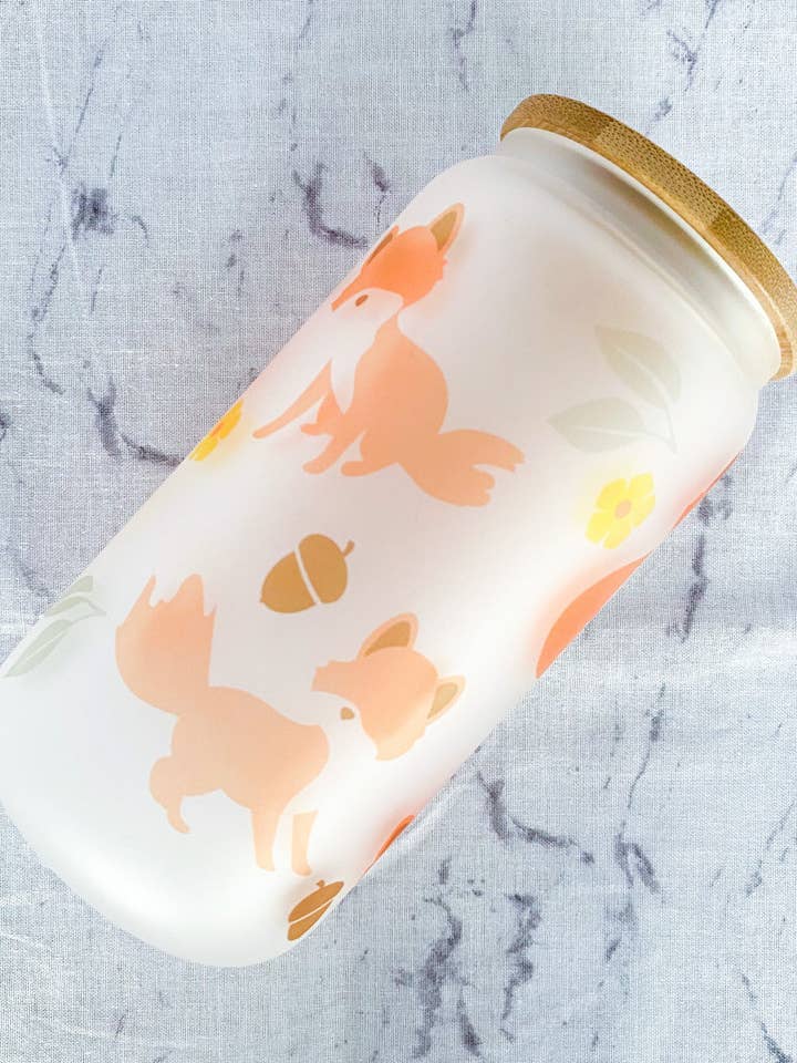 Tasse en verre Fox pour la vente par Lyla & Rose