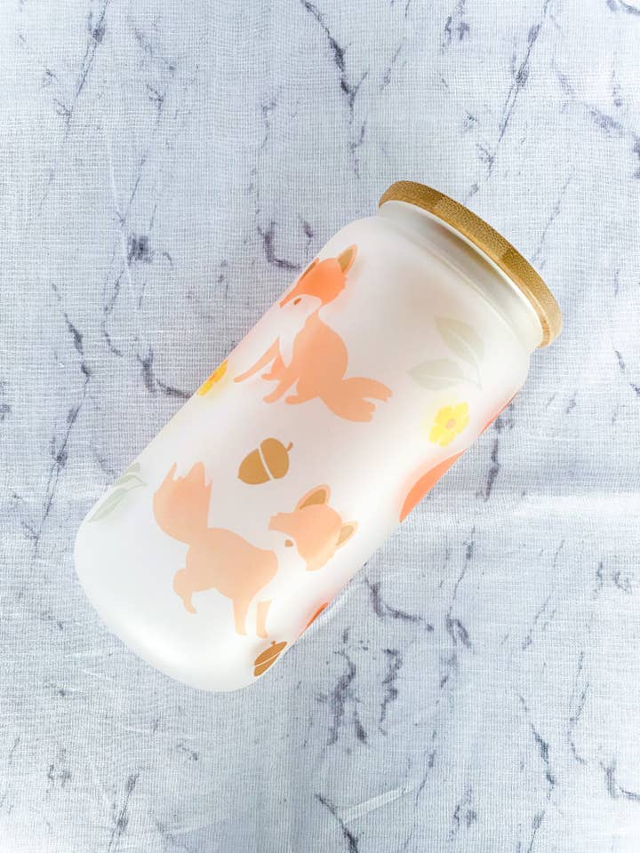 Tasse en verre Fox pour la vente par Lyla & Rose