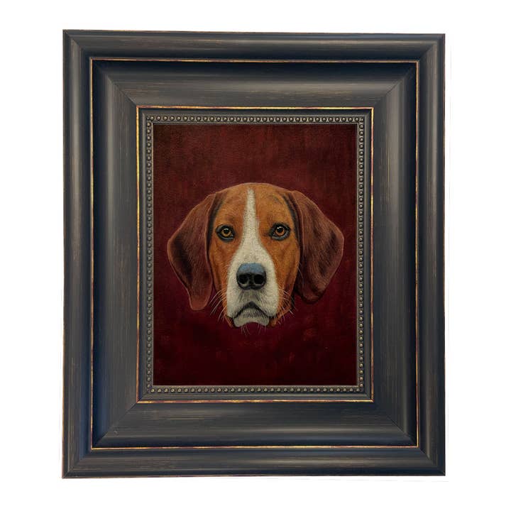 Madison Bay Co. - Historical Home Decor Reproductions - Wholesale Art Print - Fox Hound Vintage Portrait Painting Print on Canvas Wall Art54