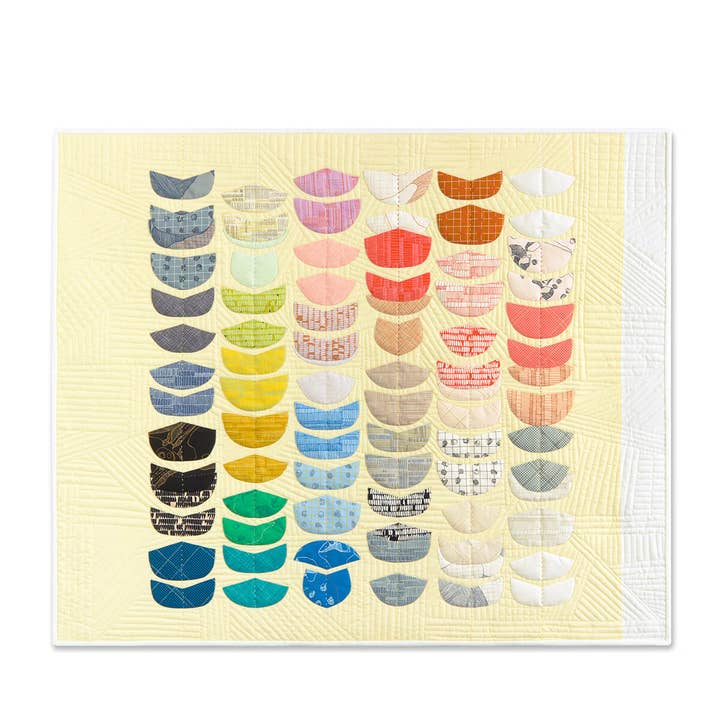 Patrón de colcha Ebb para venta al por mayor de Carolyn Friedlander