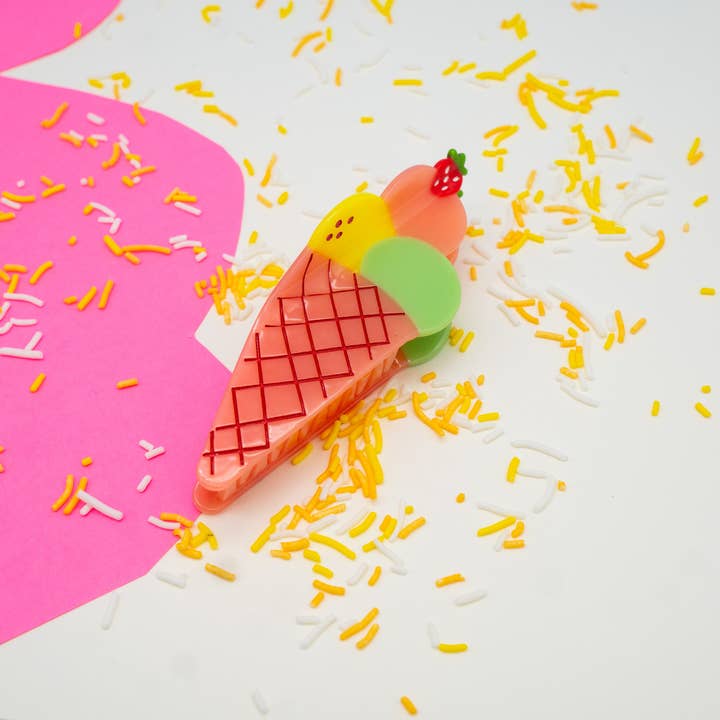 Khromophilia - Wholesale Hair Clip - Women's - Ice Cream Cone Bun Holder3