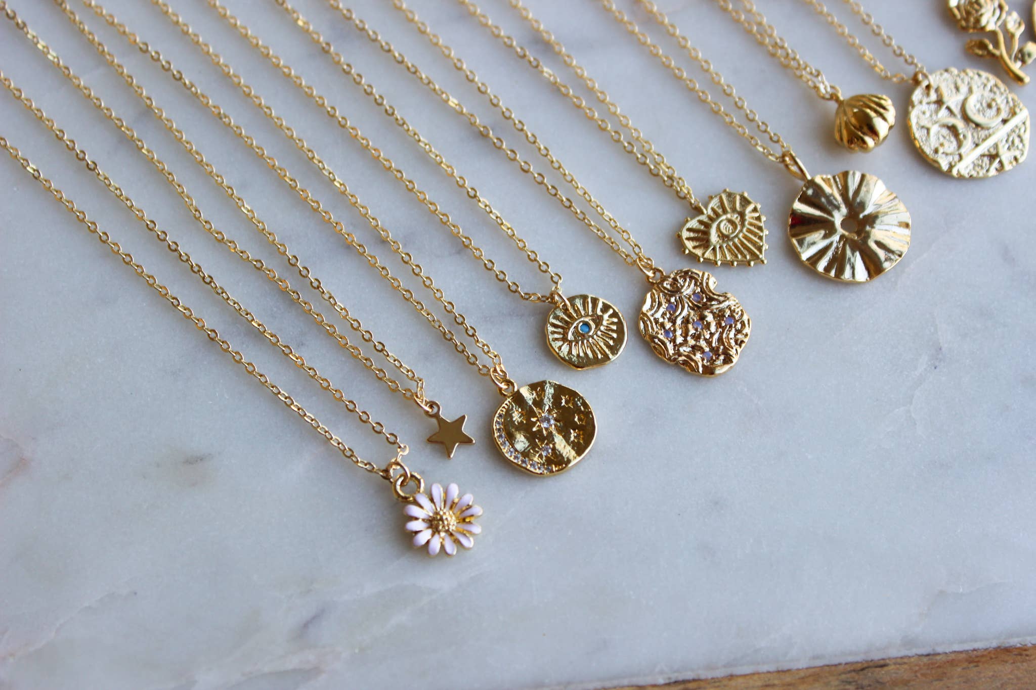 Laalee Jewelry – Engroshandel Halskæde med vedhæng – Guld Lagdeling Halskæde, Celestial Halskæde, Lagdelt Smykker8