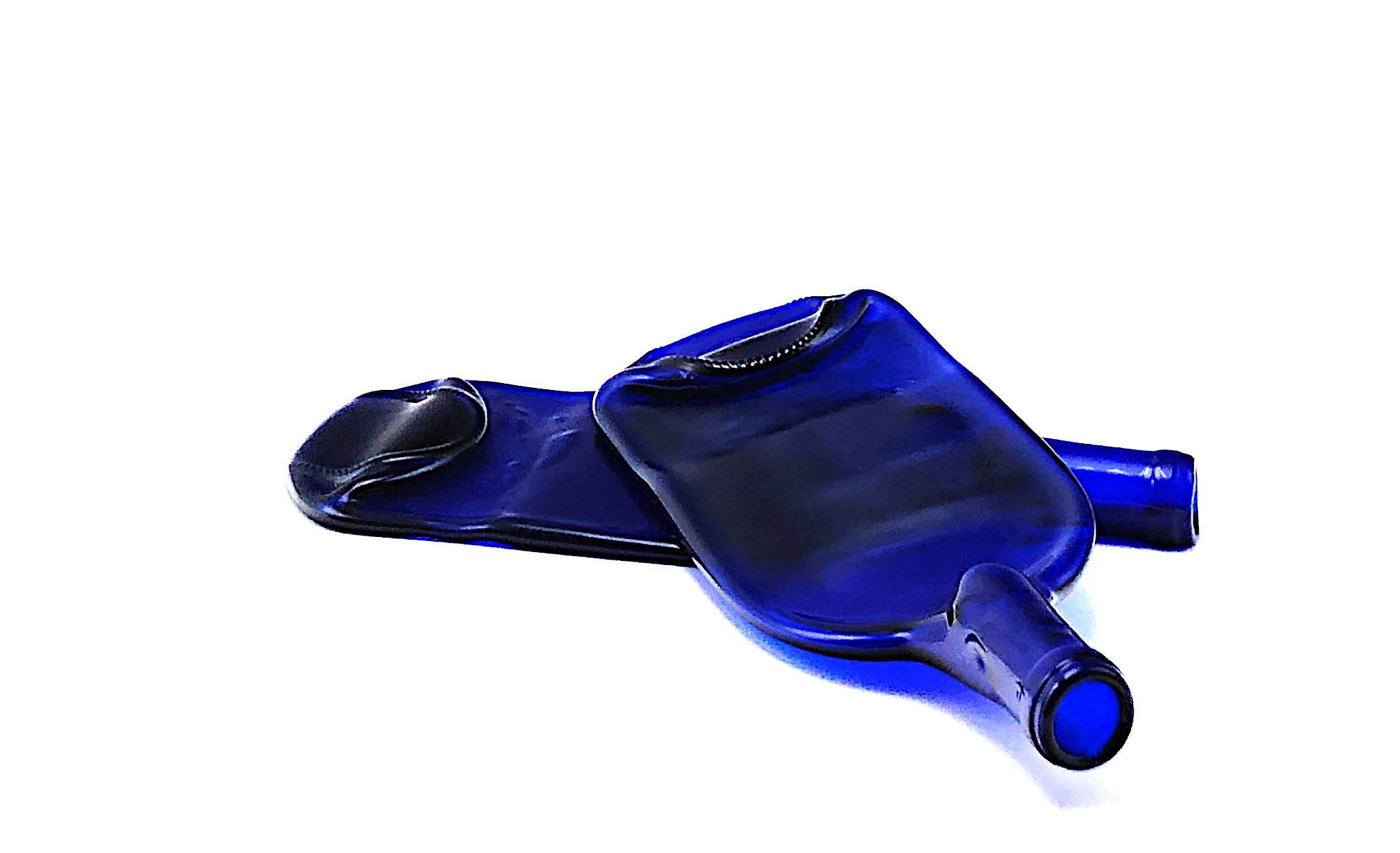 Cowgirls Re-Ride/ DBA ReCorked Creations - Vente Plateaux - Assiette d'apéritif en bouteille de vin avec épandeur2