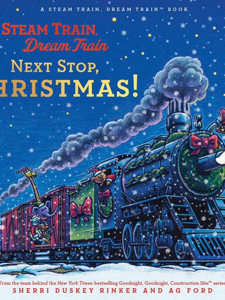 Steam Train, Dream Train: Next Stop, Christmas! for wholesale by Chronicle Books