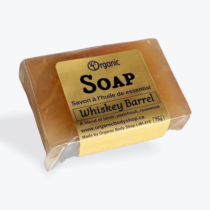 Organic Body Shop - Wholesale Bar Soap - Whiskey barrel soap bar0