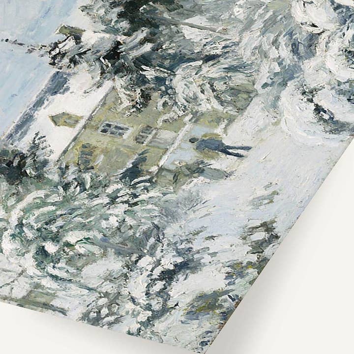 Modern Antique Prints - Wholesale Art Print - Winter Landscape at the Manor House2