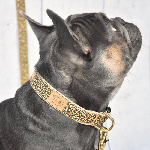 Finnegan’s Standard Goods - Wholesale Pet Collar - Dog - 1"Marigold Flowers Collar1