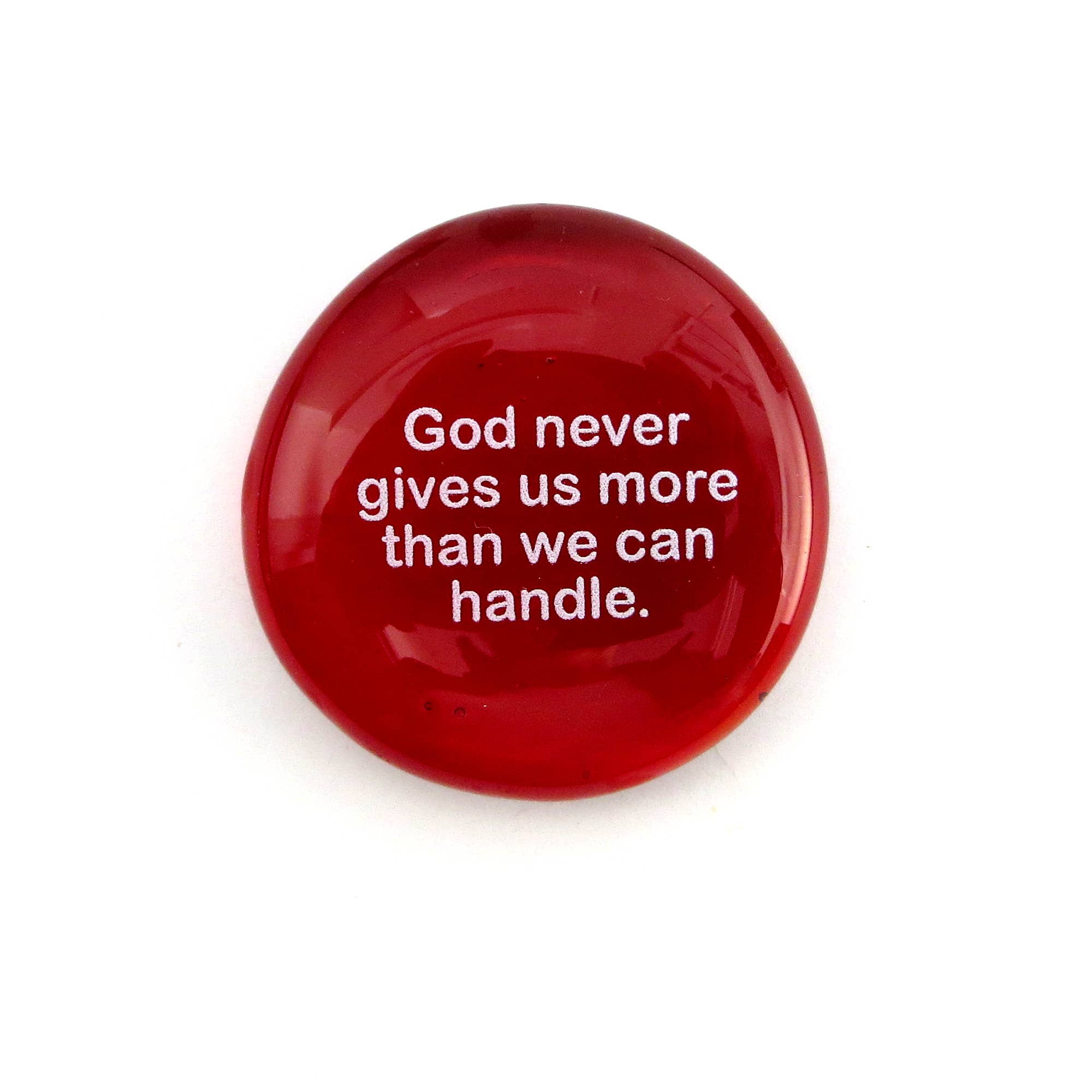 Lifeforce Glass, Inc. - Wholesale Keepsake Coin/Token - Encouragement Assortment, 100 Glass Positivity Word Stones22