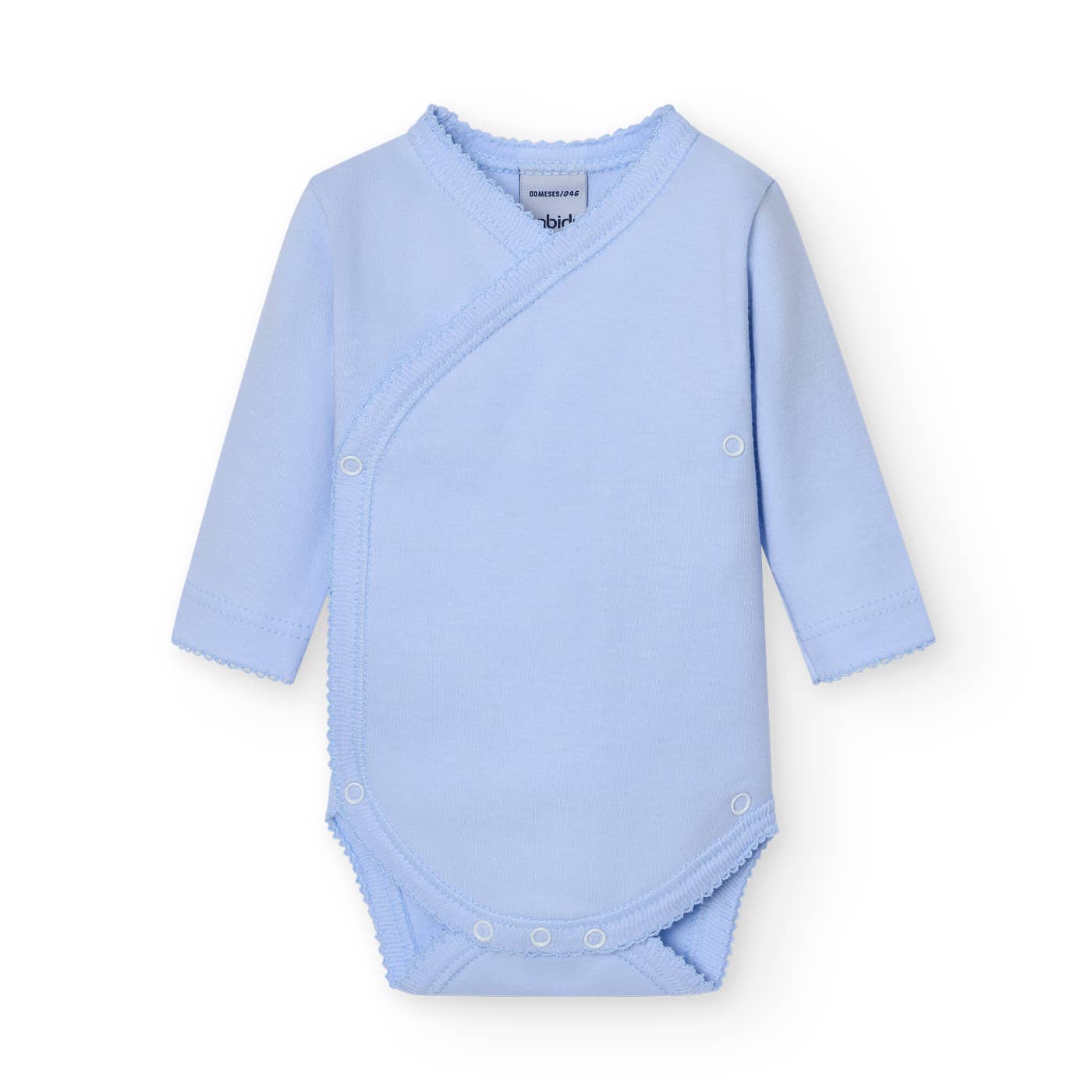 Babidu - Wholesale Bodysuit (Non-Footed) - Baby - Interlock Basic Crossover Baby Bodysuit4