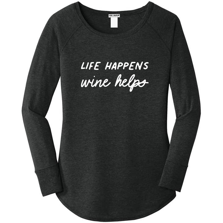 Life Happens Tunic for wholesale by Out Of Office Brands