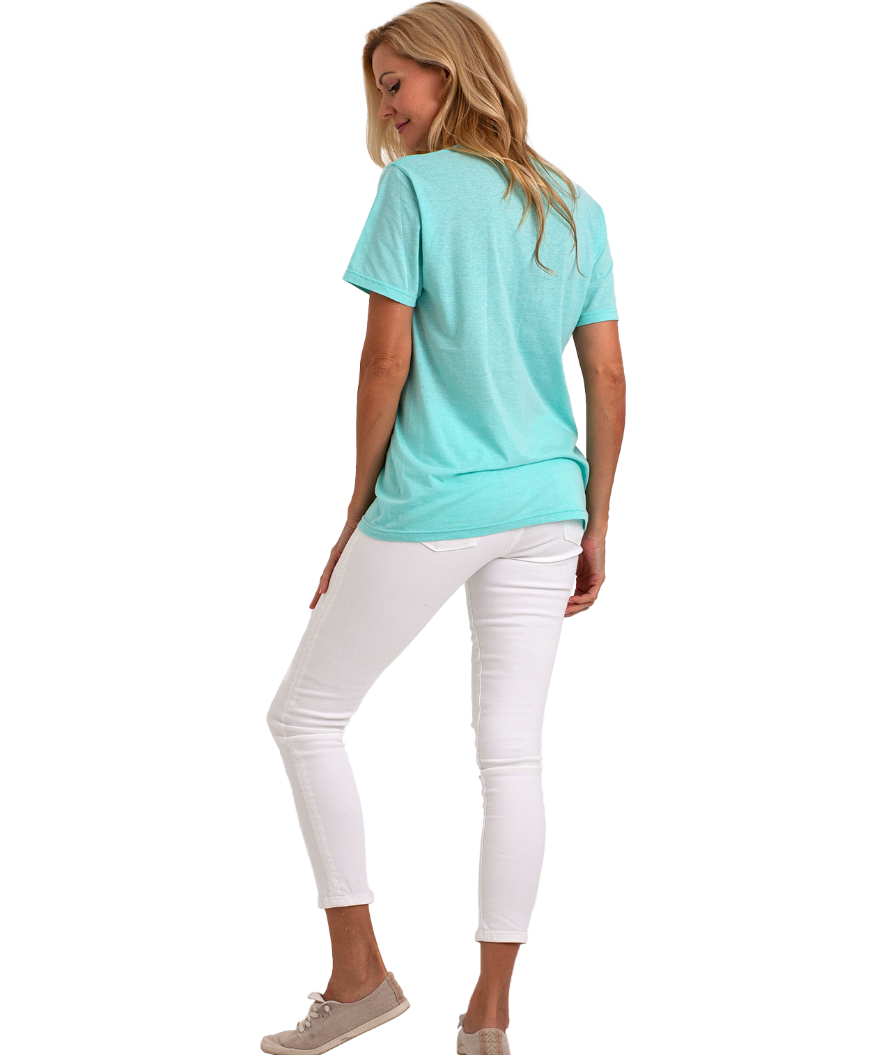 U.S. Apparel - Wholesale T-Shirt - Women's - Unisex Fit Tubular Crew Neck Tee10
