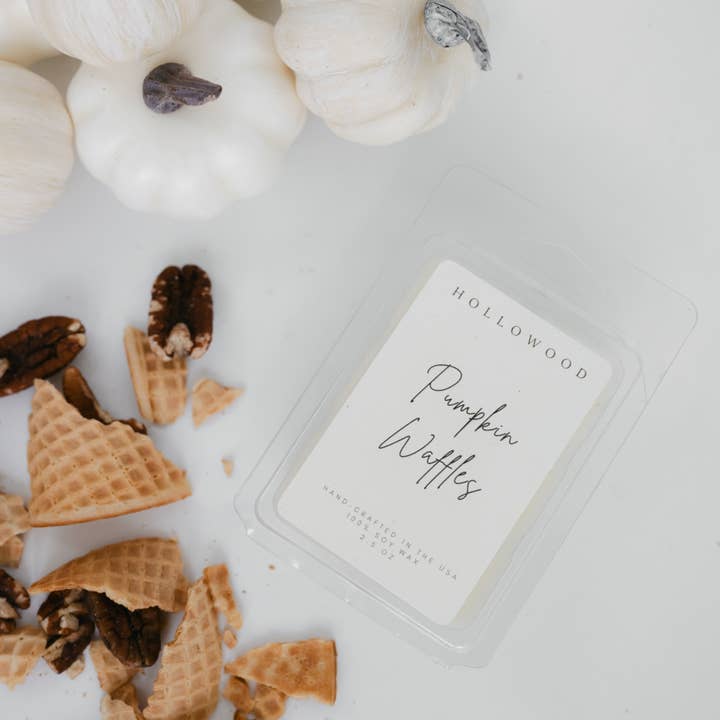 PUMPKIN WAFFLES | WAX MELT for wholesale by HOLLOWOOD FRAGRANCE